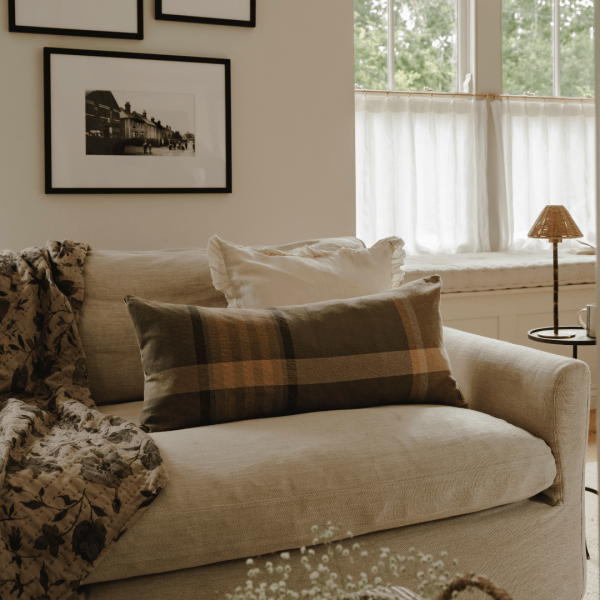 A Logan Lumbar Cushion - 95cm 100% Cotton