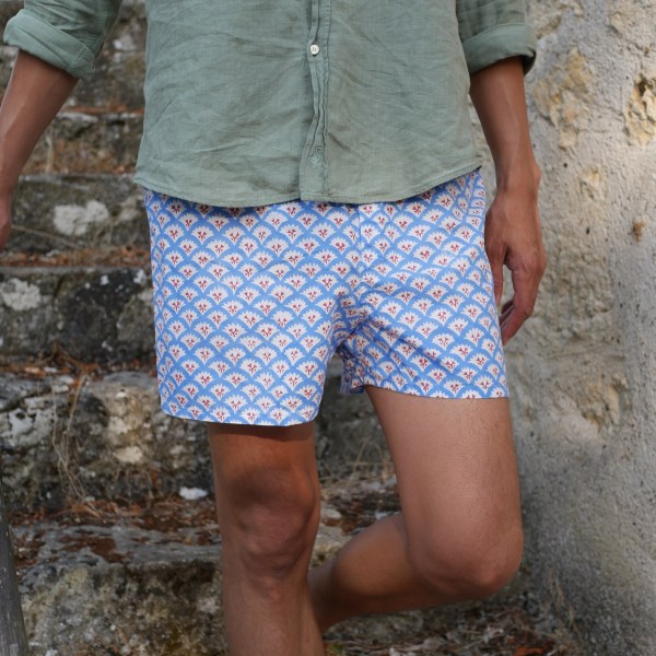 Boxers in Blue Horizon