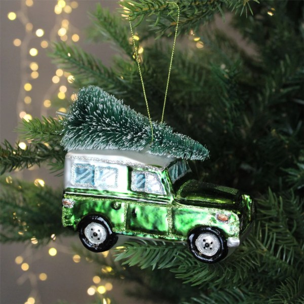 Defender Bible on a christmas tree
