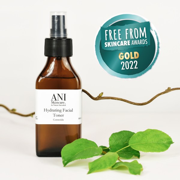 ANI Skincare Hydrating Facial Toner - GOLD Free From Skincare Awards 2022