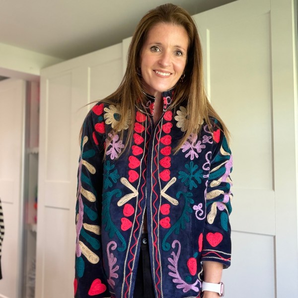 Embroidered Velvet Suzani Jacket
