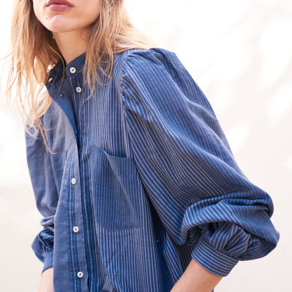 Ingrid Indigo stripe