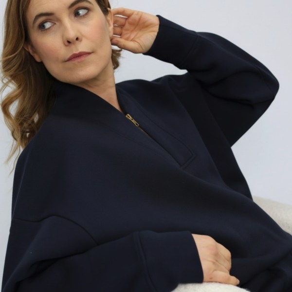Navy sweatshirt
