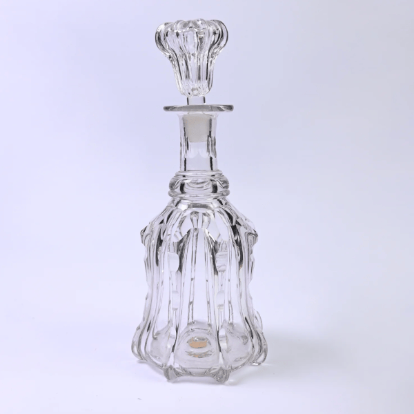 Elegant Cut Glass Decanter