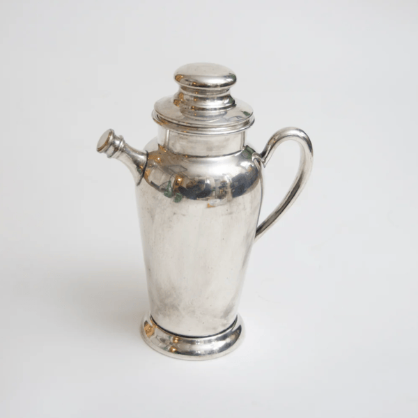 Large Art Deco Silver Cocktail Shaker