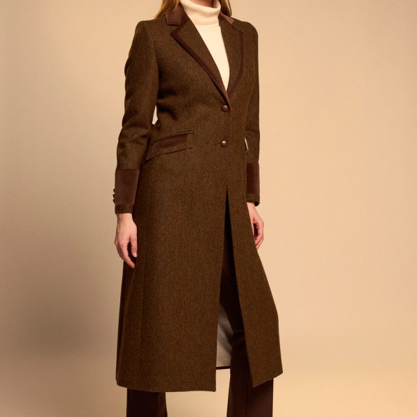 Bariloche Tarento 100% Wool Long Coat