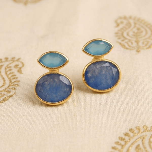 Blue Eyes Earrings